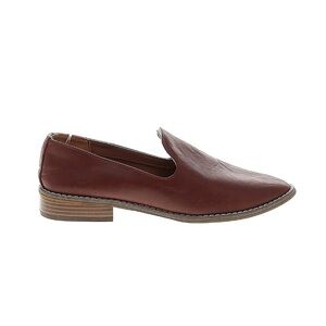 Women’s Brown Leather Slip-On Loafer